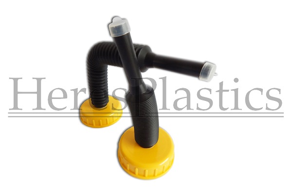 flexible pouring spout for water jerry can