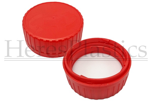 50-23 child-resistant 50mm bottle child-proof safety screw cap lid 50/23 crc canister push turn container flagon