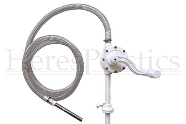 hand pump adblue drum barrel hose dispensing