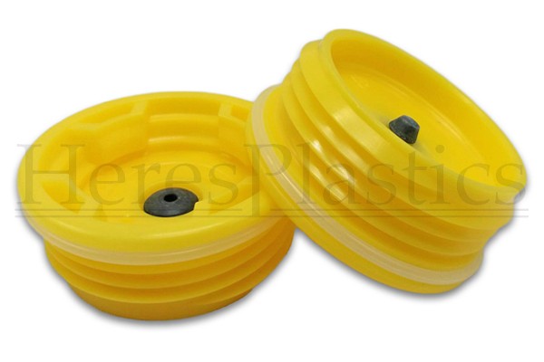 vent-out pressure degassing L-ring drum container closure mushroom 70x6 56x4 buttress vented barrel