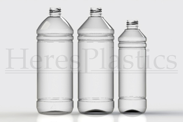 UN-Flasche PET Kunststofflaschen Enghalsflaschen Leerflaschen Tastbarer Gefahrenhinweis